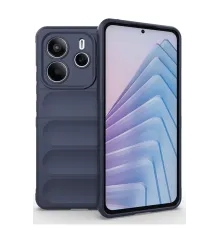 Xiaomi Redmi Note 14 4G Kılıf Optimum Silikon - Lacivert