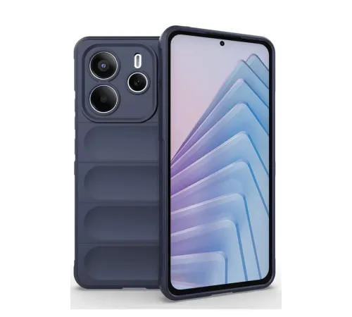 Xiaomi Redmi Note 14 4G Kılıf Optimum Silikon - Lacivert