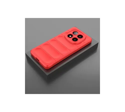 Xiaomi Redmi Note 14 Pro 4G Kılıf Optimum Silikon - Kırmızı