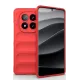 Xiaomi Redmi Note 14 Pro 4G Kılıf Optimum Silikon - Kırmızı