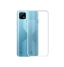 Realme C21 Kılıf Lüx Şeffaf Silikon