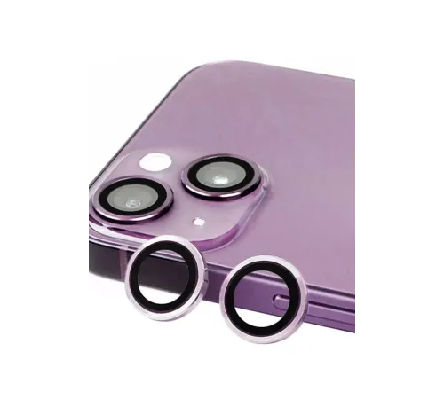 Apple iPhone 14 Raze Metal Kamera Lens - Mor