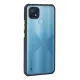 Realme C21 Kılıf Miami Şeffaf Silikon - Lacivert