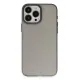 Apple iPhone 15 Pro Kılıf Modos Metal Kapak - Siyah