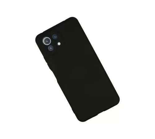 Xiaomi Mİ 11 Lite Kılıf Nano içi Kadife Silikon - Siyah