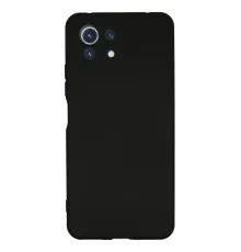 Xiaomi Mİ 11 Lite Kılıf Nano içi Kadife Silikon - Siyah