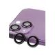 Apple iPhone 14 Plus Raze Metal Kamera Lens - Siyah