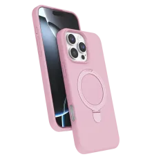 Apple iPhone 16 Pro Regal Magsafe Standlı Kapak - Açık Pembe