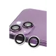 Apple iPhone 14 Plus Raze Metal Kamera Lens - Gümüş