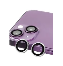 Apple iPhone 14 Plus Raze Metal Kamera Lens - Gümüş