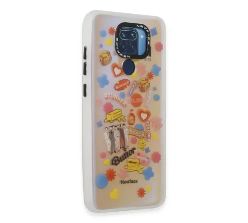 Xiaomi Redmi Note 9 Kılıf Estoril Desenli Kapak - Estoril - 16