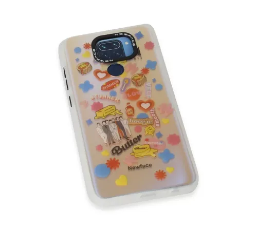 Xiaomi Redmi Note 9 Kılıf Estoril Desenli Kapak - Estoril - 16