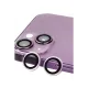 Apple iPhone 14 Plus Raze Metal Kamera Lens - Mor