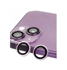 Apple iPhone 14 Plus Raze Metal Kamera Lens - Mor