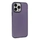 Apple iPhone 15 Pro Max Kılıf Modos Metal Kapak - Derin Mor