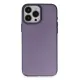 Apple iPhone 15 Pro Max Kılıf Modos Metal Kapak - Derin Mor