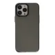 Apple iPhone 14 Pro Kılıf Anka PC Sert Metal Kapak - Siyah