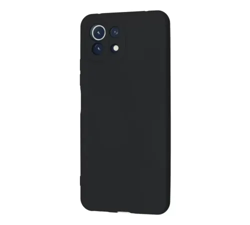Xiaomi Mİ 11 Lite Kılıf Nano içi Kadife Silikon - Lacivert