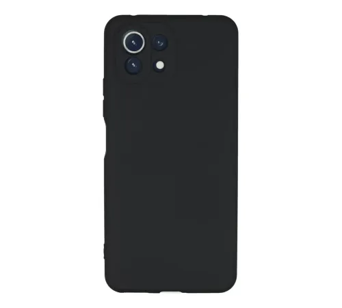 Xiaomi Mİ 11 Lite Kılıf Nano içi Kadife Silikon - Lacivert