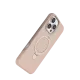 Apple iPhone 16 Pro Regal Magsafe Standlı Kapak - Çöl Titanyum