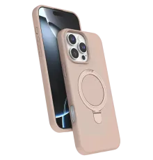 Apple iPhone 16 Pro Regal Magsafe Standlı Kapak - Çöl Titanyum