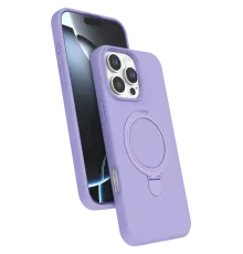 Apple iPhone 16 Pro Max Regal Magsafe Standlı Kapak - Lila