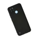 Realme C25Y Kılıf Nano içi Kadife Silikon - Siyah