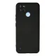 Realme C25Y Kılıf Nano içi Kadife Silikon - Siyah