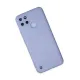 Realme C25Y Kılıf Nano içi Kadife Silikon - Lila