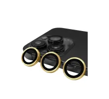Apple iPhone 13 Pro Max Raze Metal Kamera Lens - Gold