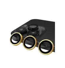 Apple iPhone 13 Pro Max Raze Metal Kamera Lens - Gold