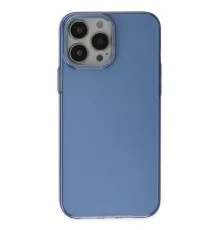 Apple iPhone 14 Pro Kılıf Anka PC Sert Metal Kapak - Mavi