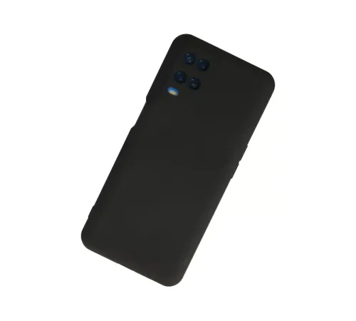 A54 4G Kılıf Nano içi Kadife Silikon - Siyah