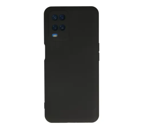 A54 4G Kılıf Nano içi Kadife Silikon - Siyah