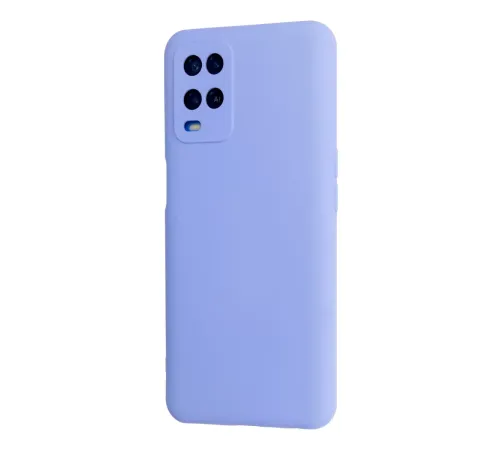 A54 4G Kılıf Nano içi Kadife Silikon - Lila
