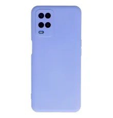 A54 4G Kılıf Nano içi Kadife Silikon - Lila