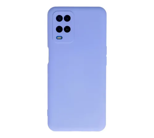 A54 4G Kılıf Nano içi Kadife Silikon - Lila