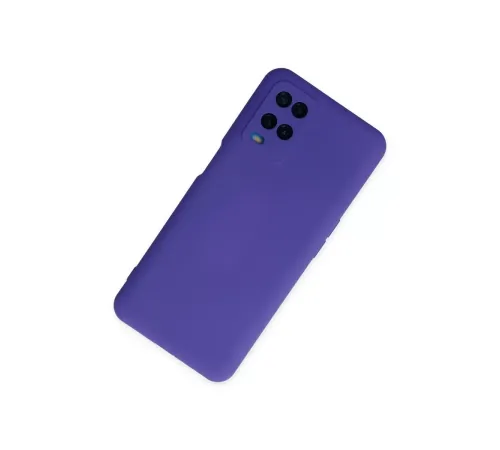 A54 4G Kılıf Nano içi Kadife Silikon - Mor