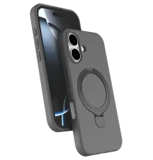 Apple iPhone 16 Plus Regal Magsafe Standlı Kapak - Titan Gri