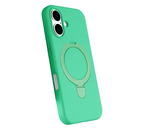 Apple iPhone 16 Plus Regal Magsafe Standlı Kapak - Yeşil