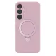 Samsung Galaxy A35 5G Regal Magsafe Standlı Kapak - Açık Pembe