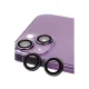 Apple iPhone 13 Mini Raze Metal Kamera Lens - Siyah