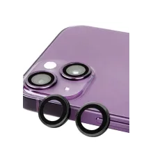 Apple iPhone 13 Mini Raze Metal Kamera Lens - Siyah