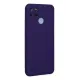 Realme C25Y Kılıf Nano içi Kadife Silikon - Mor