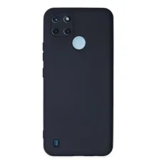 Realme C25Y Kılıf Nano içi Kadife Silikon - Lacivert