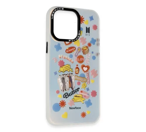 Apple iPhone 14 Pro Kılıf Estoril Desenli Kapak - Estoril - 16