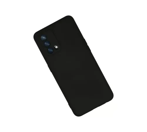 A74 4G Kılıf Nano içi Kadife Silikon - Siyah