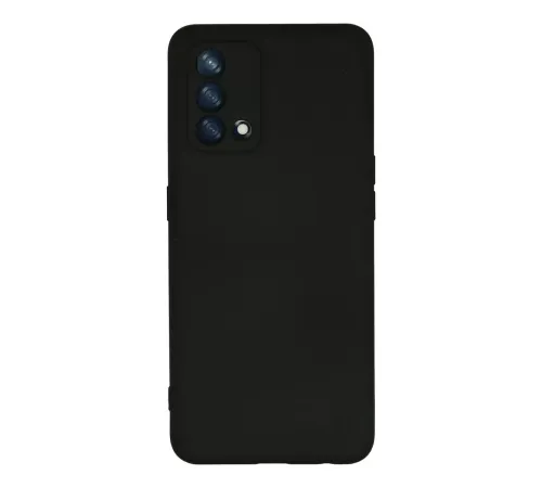 A74 4G Kılıf Nano içi Kadife Silikon - Siyah