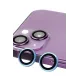 Apple iPhone 13 Mini Raze Metal Kamera Lens - Mavi