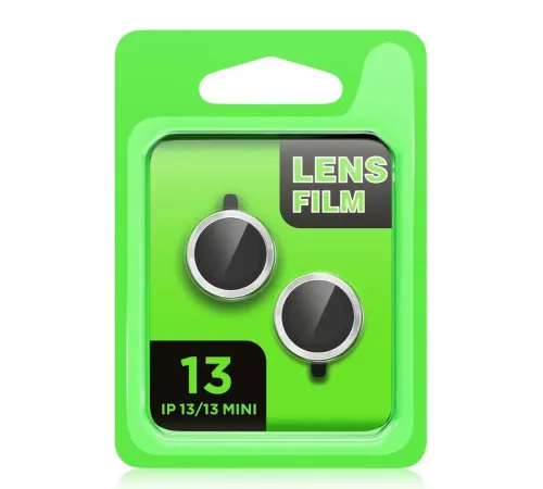Apple iPhone 13 Mini Raze Metal Kamera Lens - Yeşil